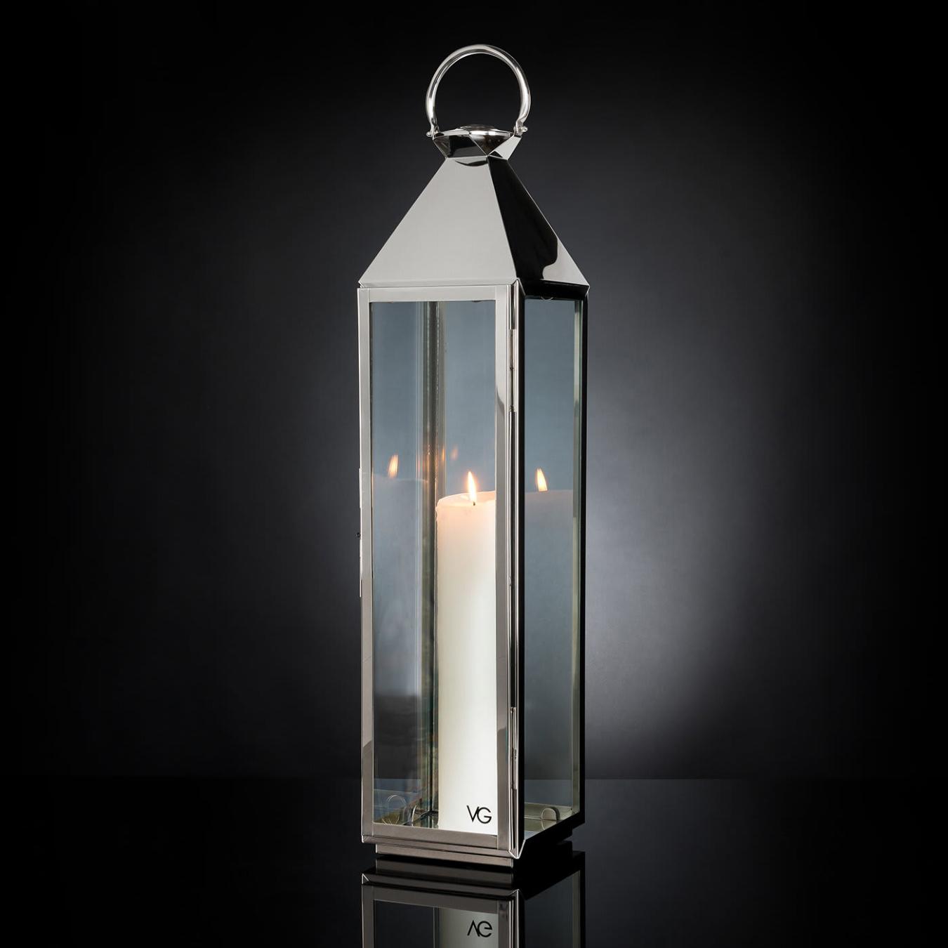Pyramid Large Handcrafted Outdoor Lantern