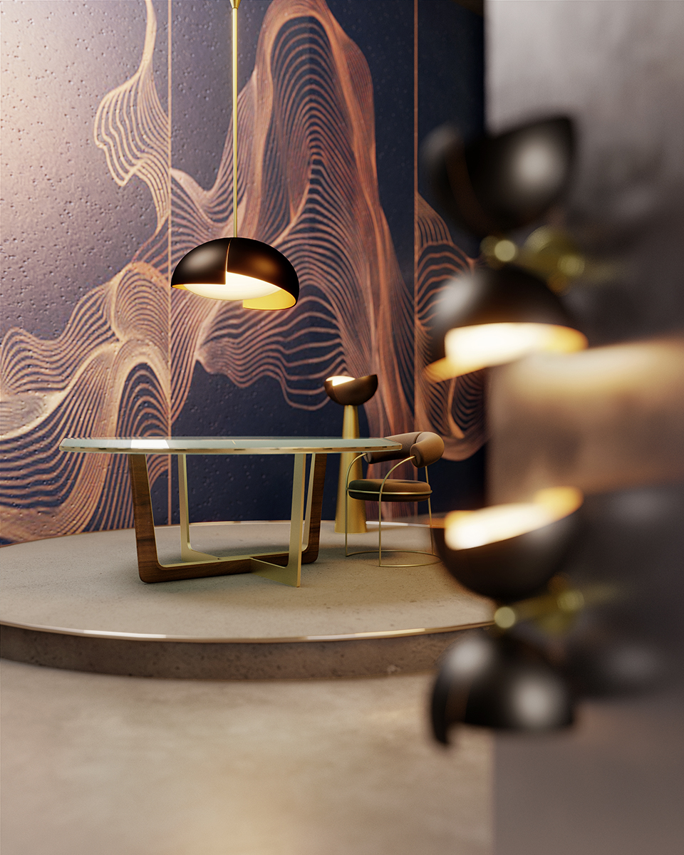 Mirage Hanging Suspension Lamp - 9