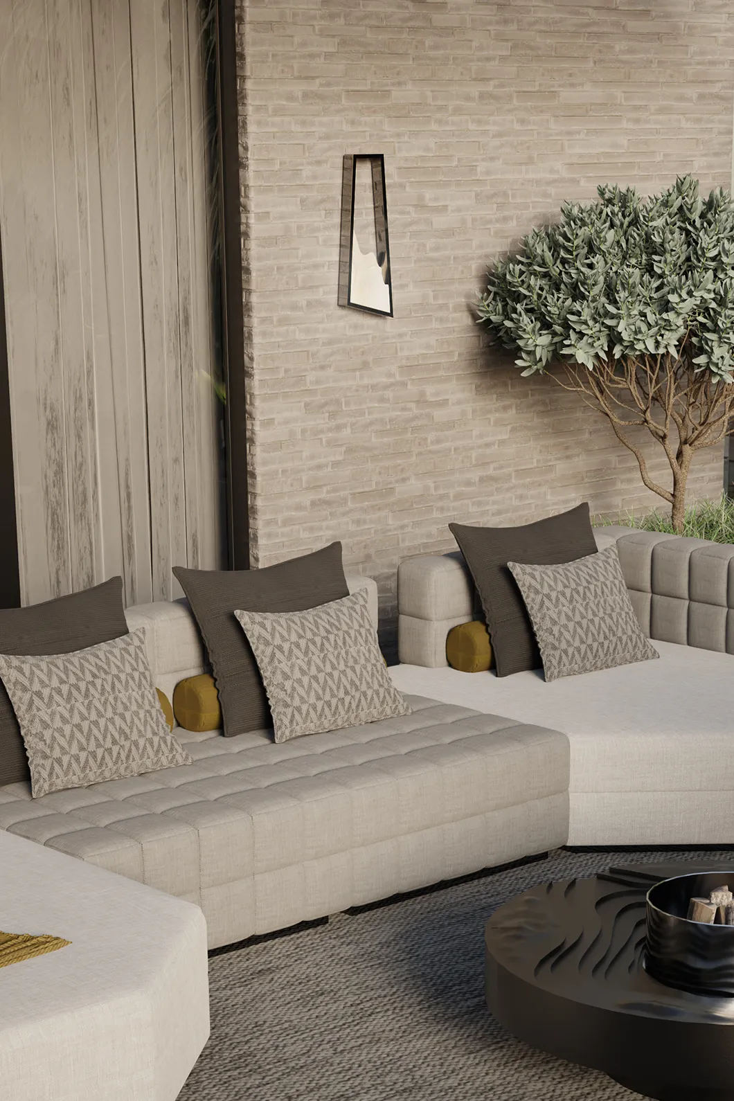 Noble Aura Outdoor Wall Lamp