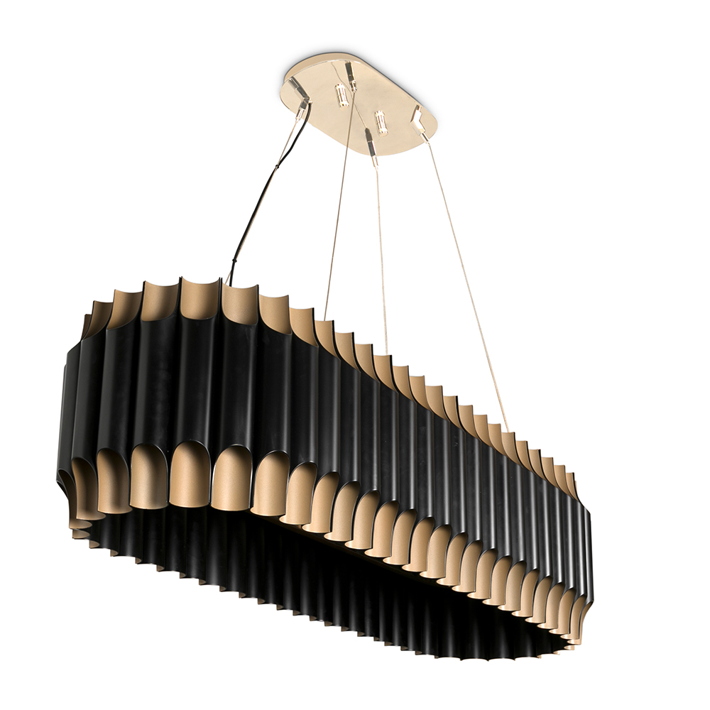 Dynamic Sphere Snooker Suspension Lamp