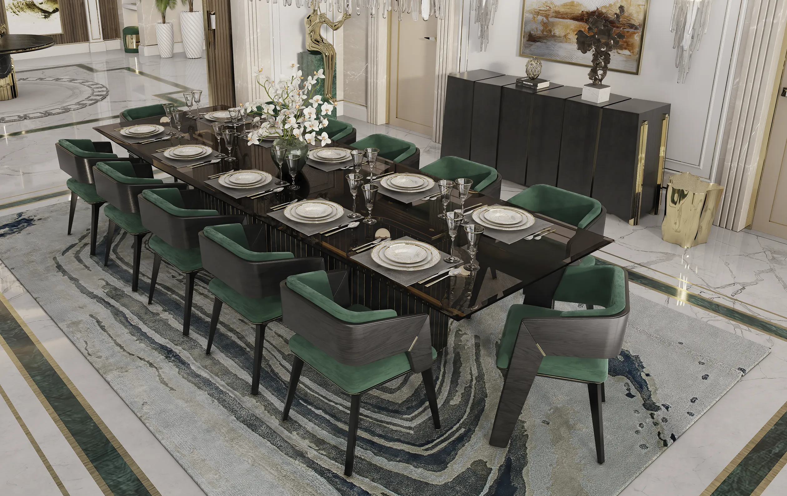 Illusion Dining Table - 1