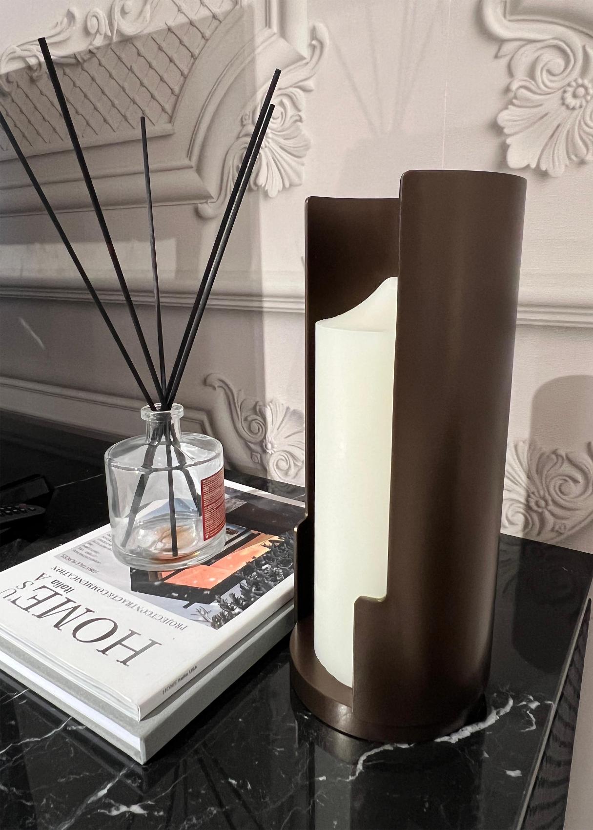 Bon Ton Large Artisan Candle Holder