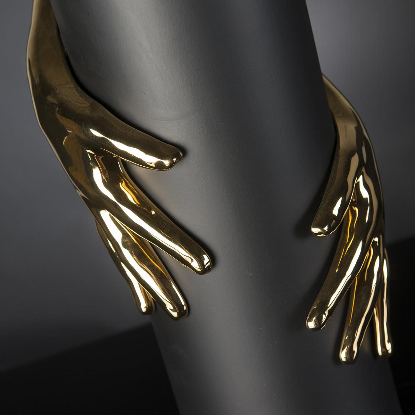 Hands Italian Sculptural Vase