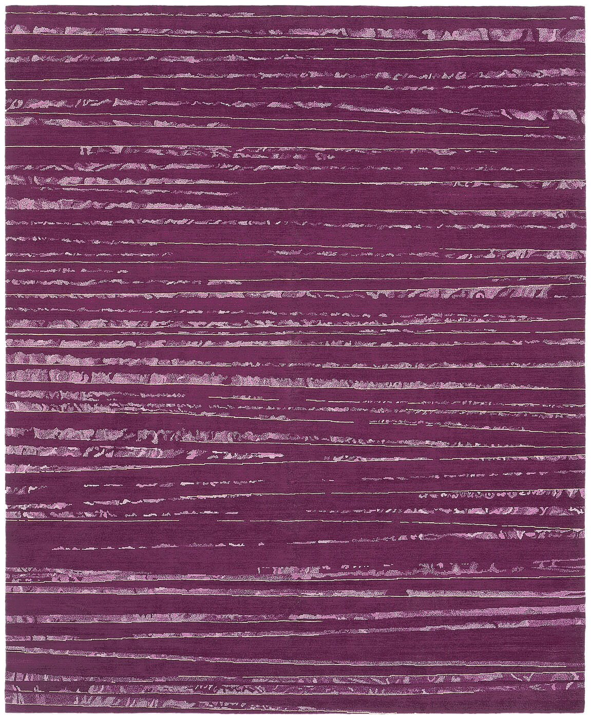 Rauschen Purple Wool / Silk Luxury Rug
