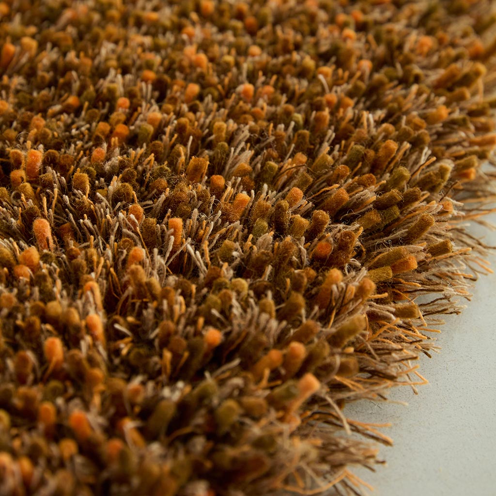 Tangerine Shaggy Rug