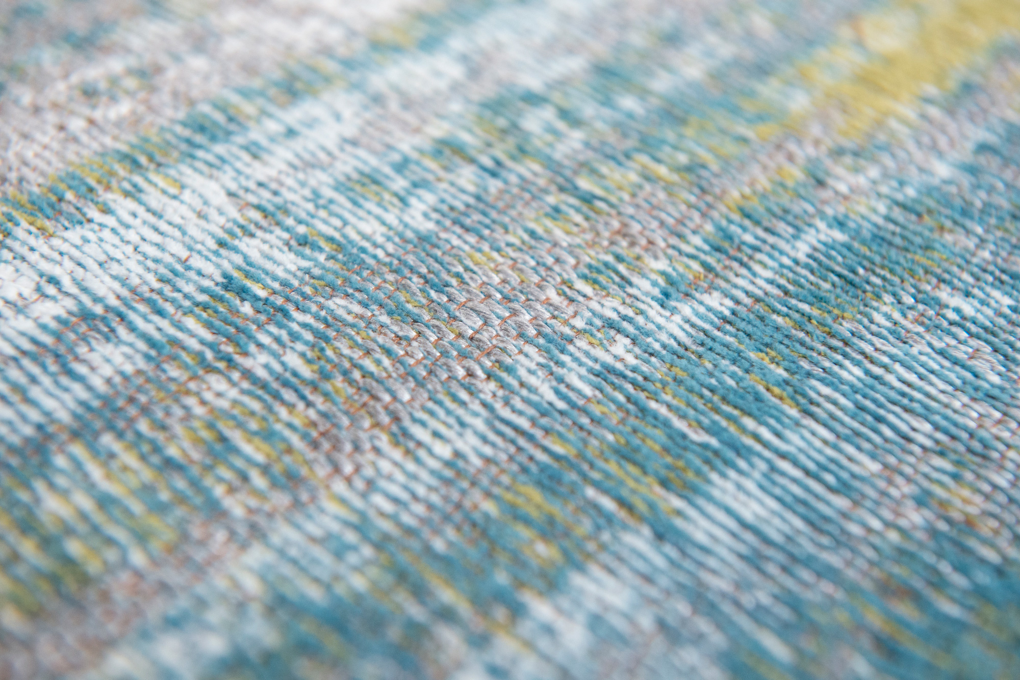 Modern Art Flatwoven Bronze Rug