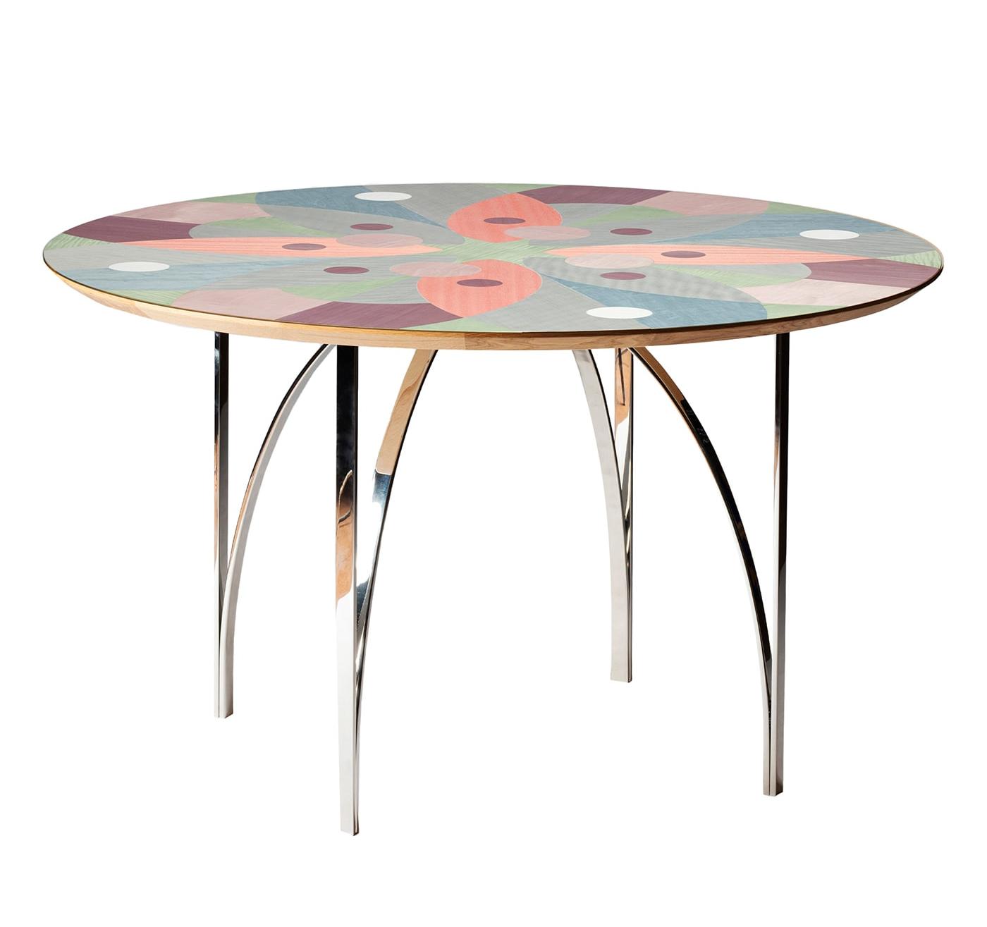 Multi-Tone Veneer Dining Table