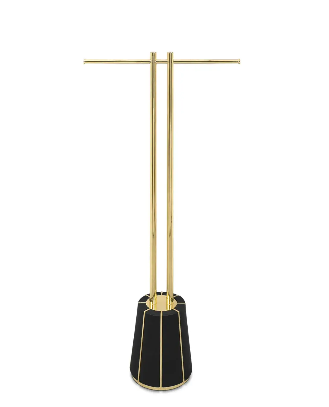 Royal Black Towel Rack