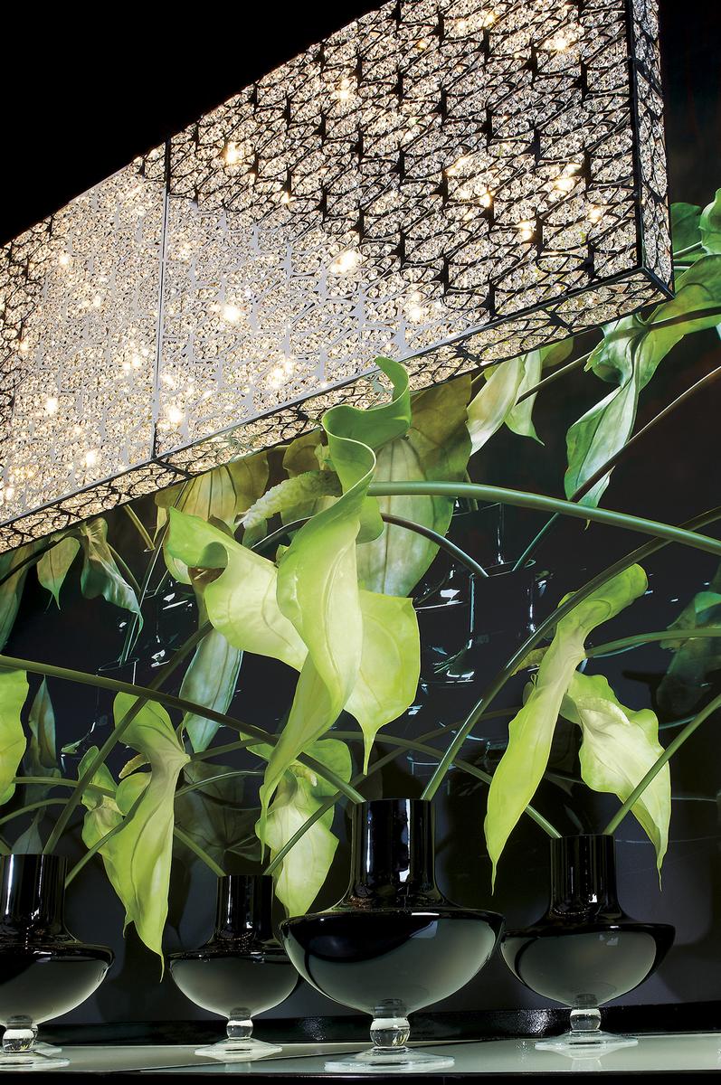 Arabesque Cube Designer Chandelier