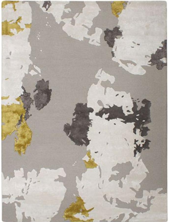Earth Viscose / Wool Hand-woven Luxury Rug | Size: 170 x 240 cm