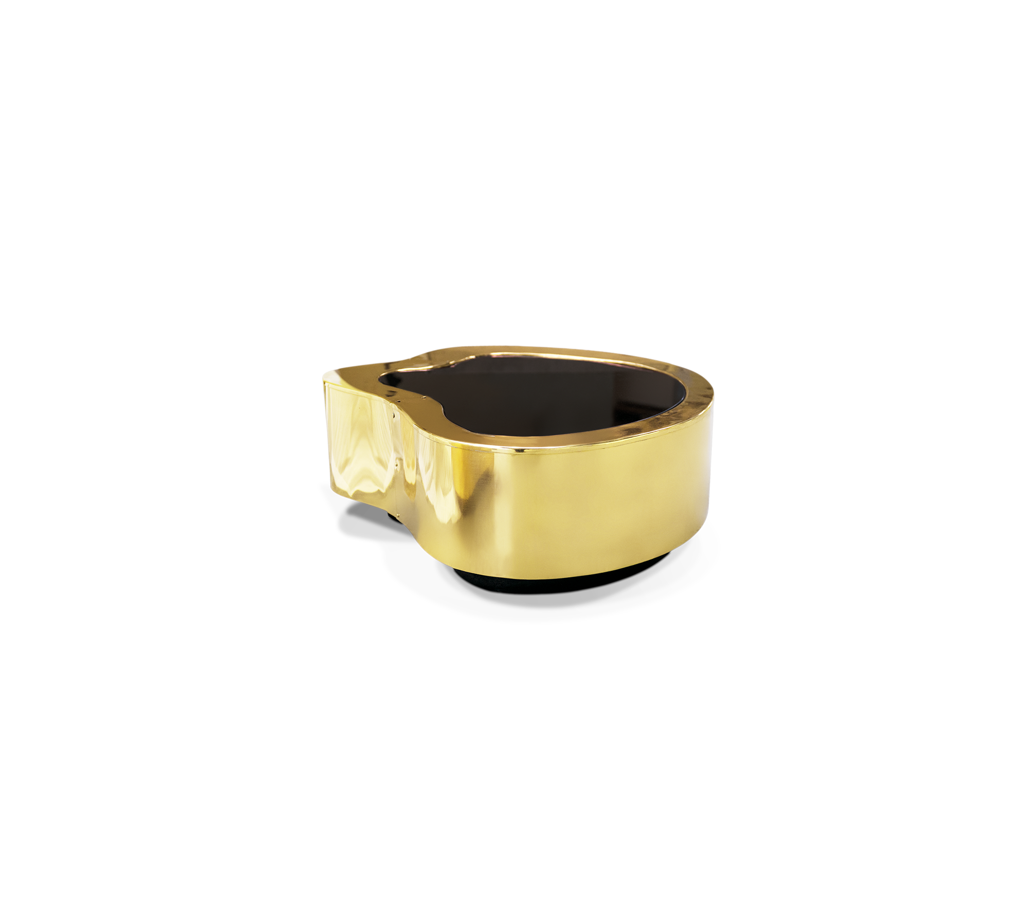 Polished Brass Coffee Table Set | Configuration: Big