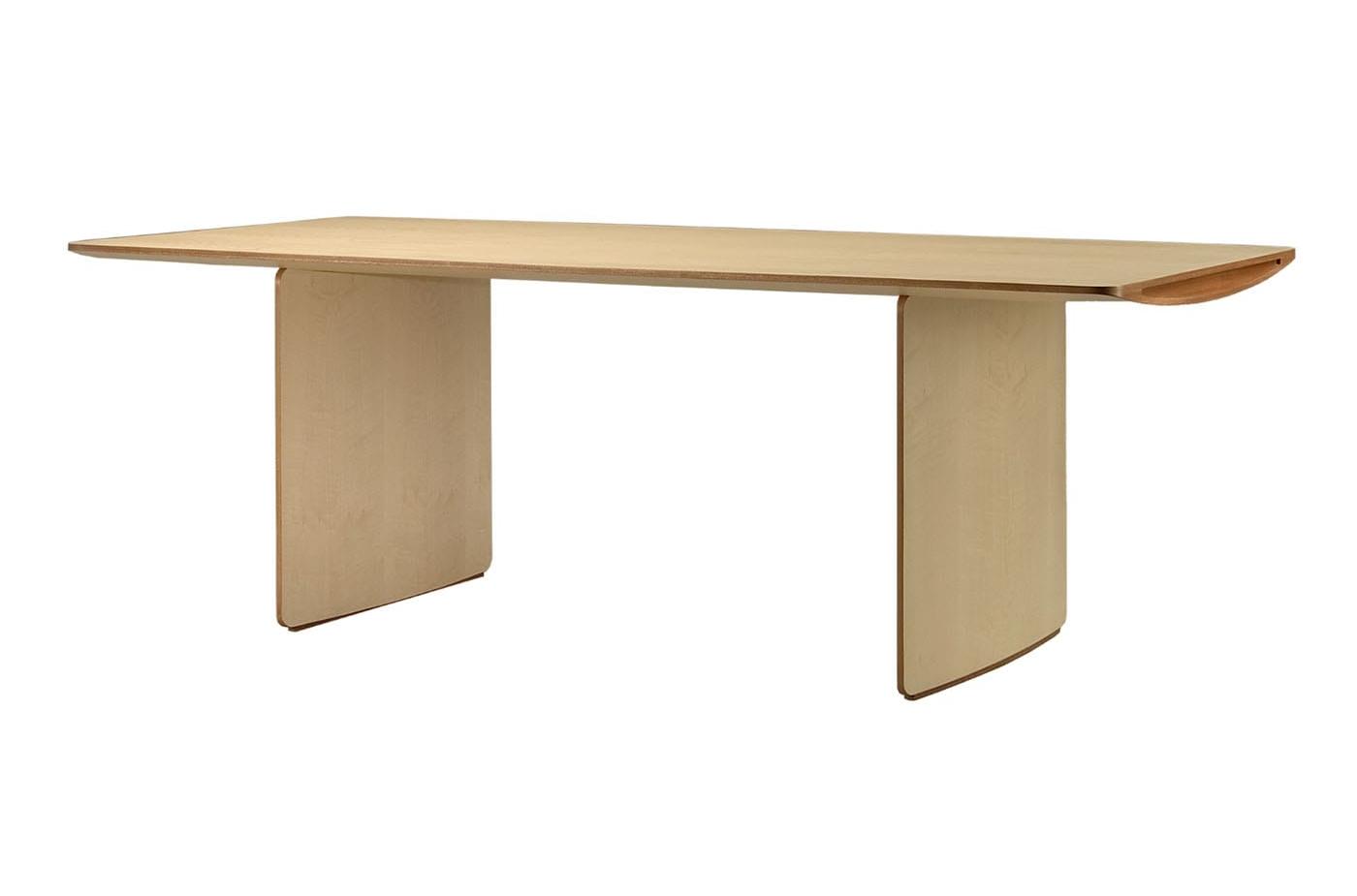Aero Natural Wood Handcrafted Dining Table