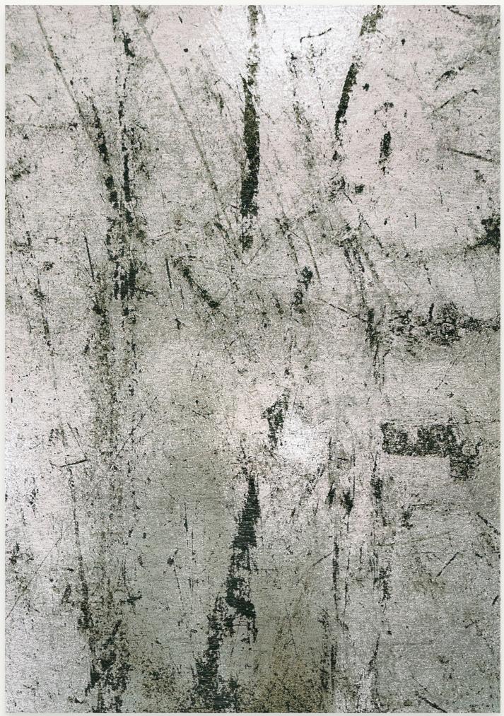 Earthy Green Abstract Area Rug | Size: 170 x 240 cm