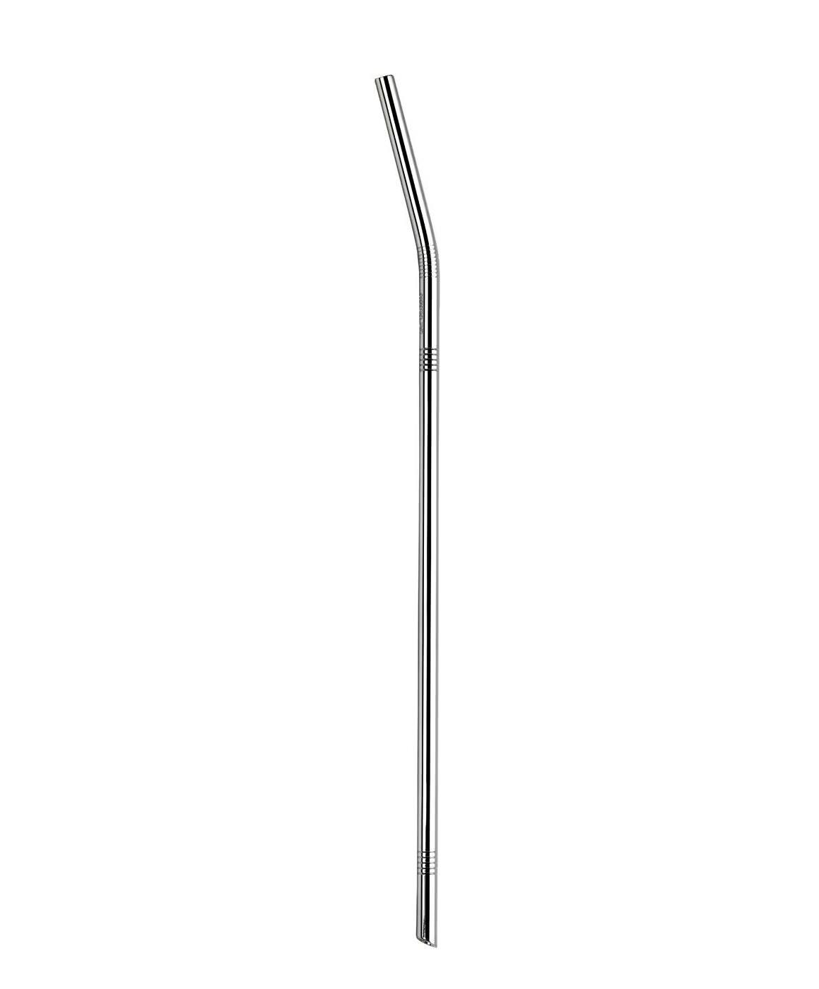 Silver-Plated Drinking Straw