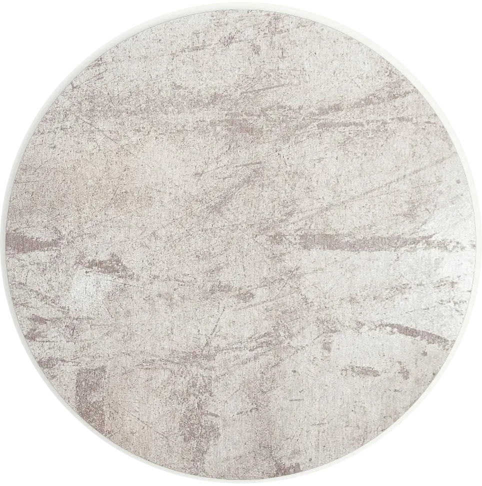 Beige Minimalist Round Rug | Size: Ø 240 cm