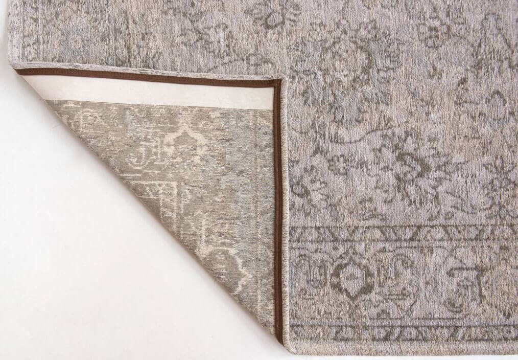 Antique White Bright Persian Vintage Rug