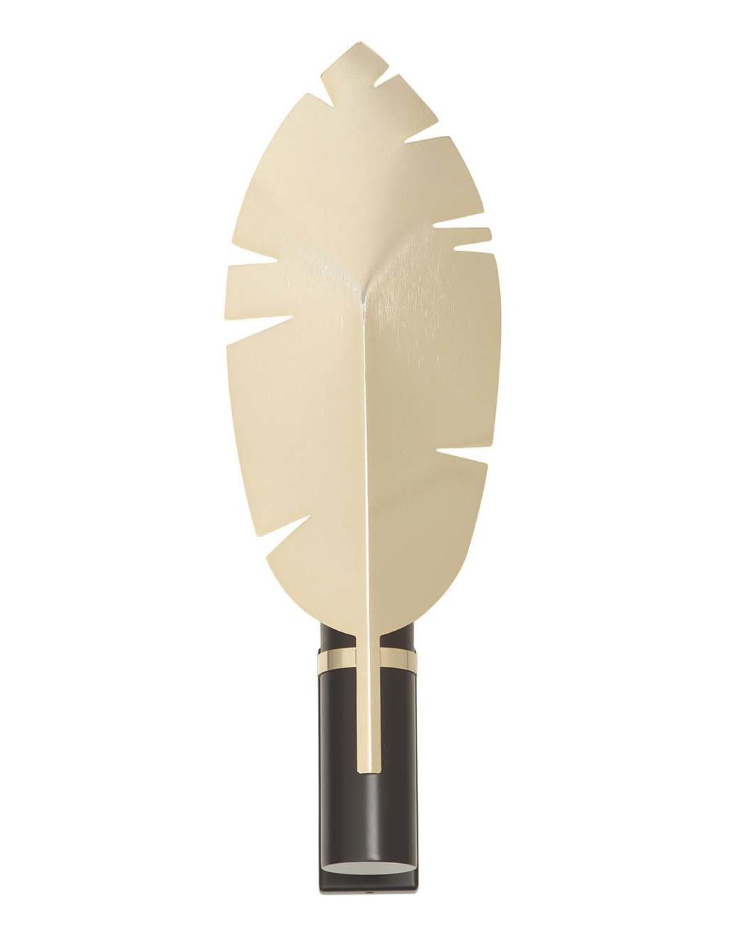 Leaf Gold Wall Sconce
