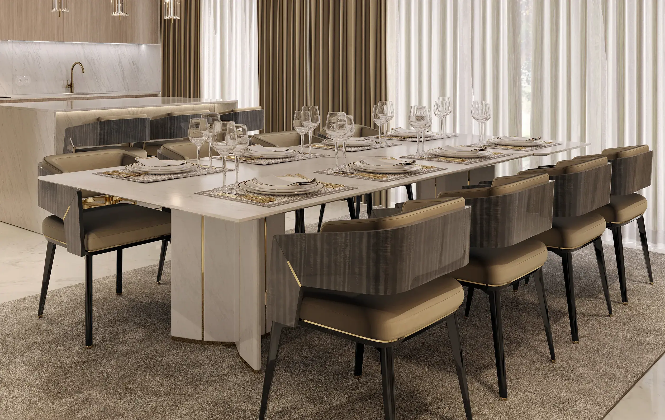 Diadem II Dining Chair - 2