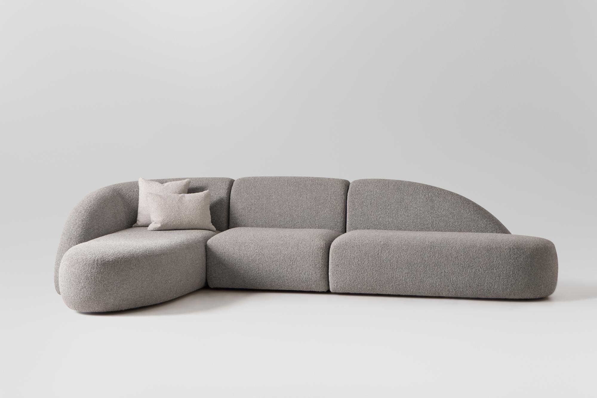 Beluga Grey Modular Sofa
