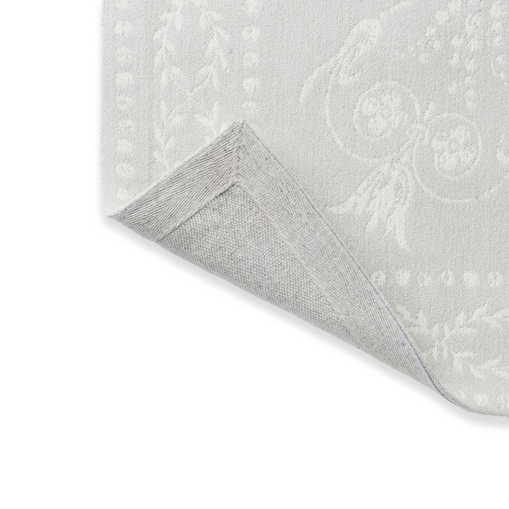 Josette Grey Flat-Woven Rug | Size: 140 x 200 cm