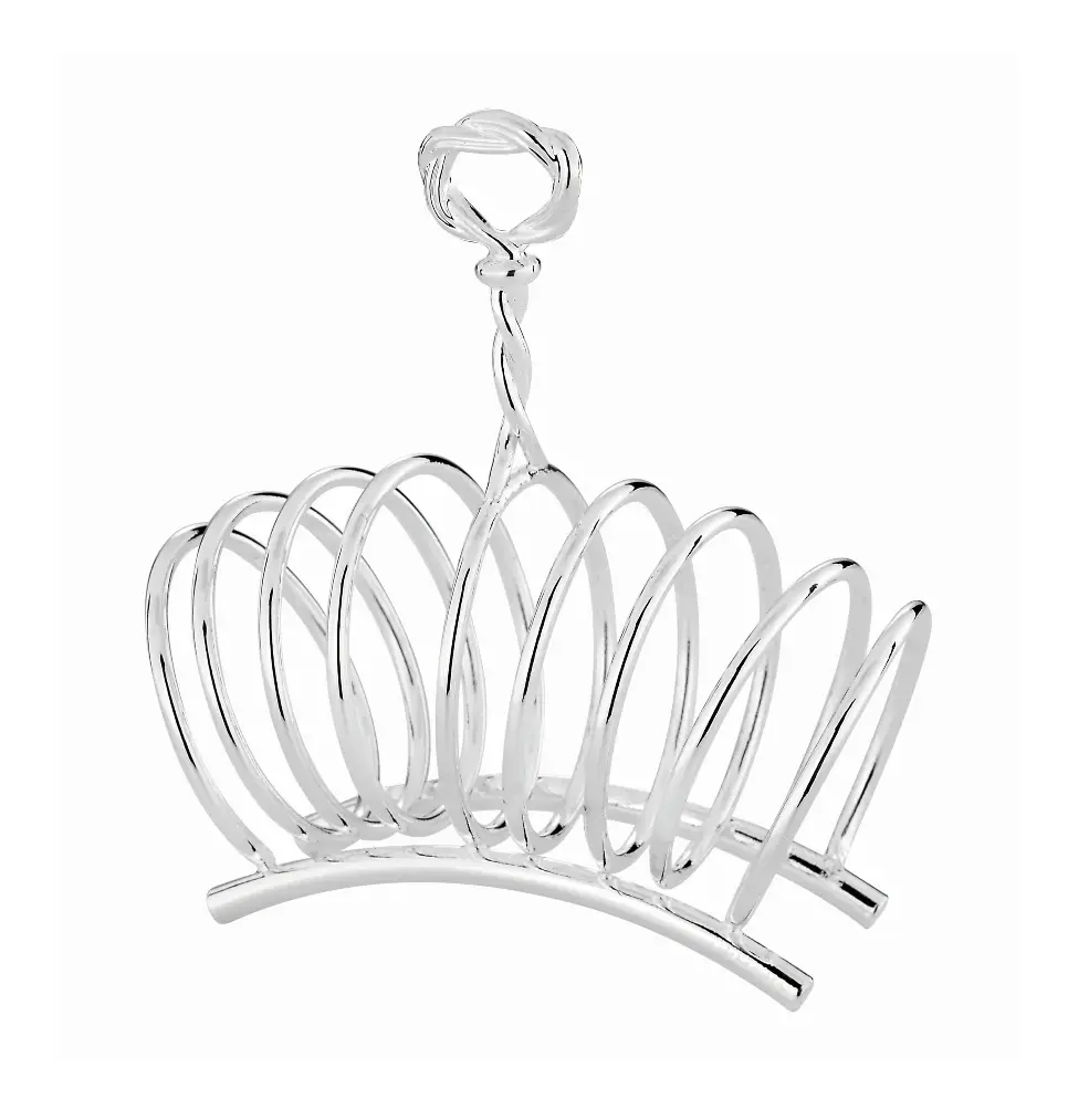Silver-Plated Tea Bag Holder