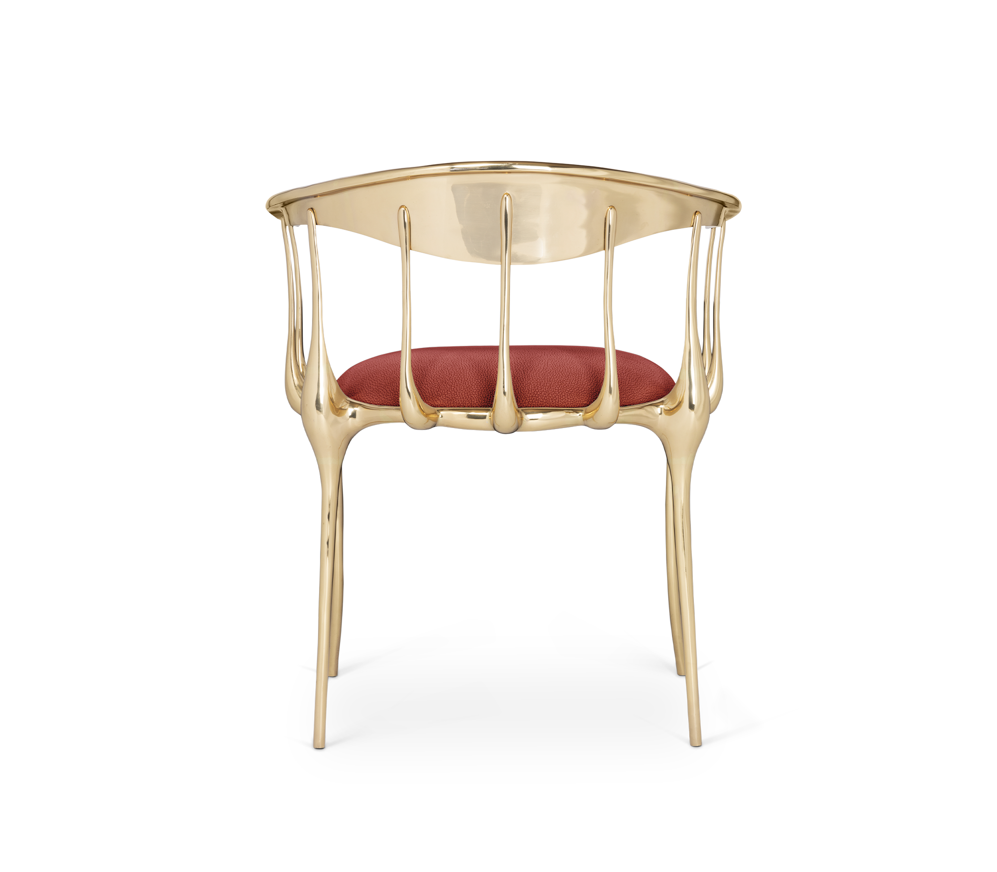 Burgundy Designer Luxe Chair