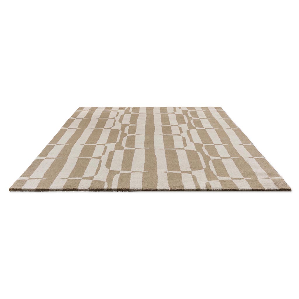 Block Stripe Pebble Rug | Size: 120 x 180 cm