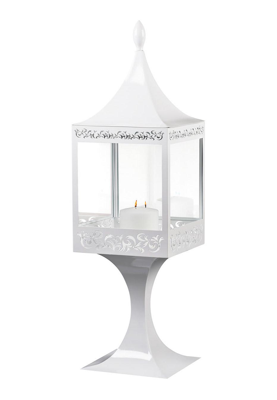 Sultan White Artisan Outdoor Lantern