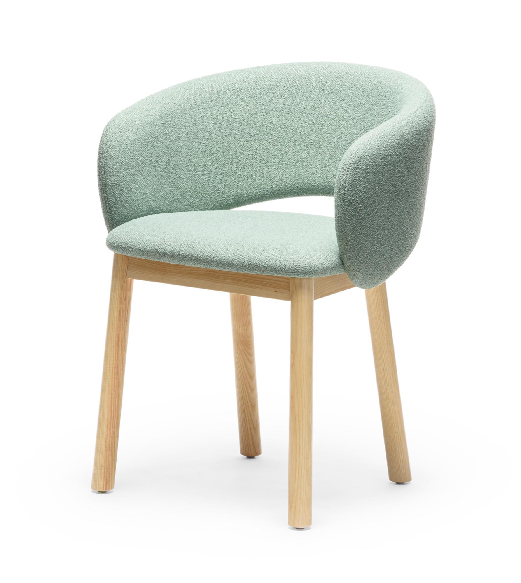 Light Green Ash Wood Chair