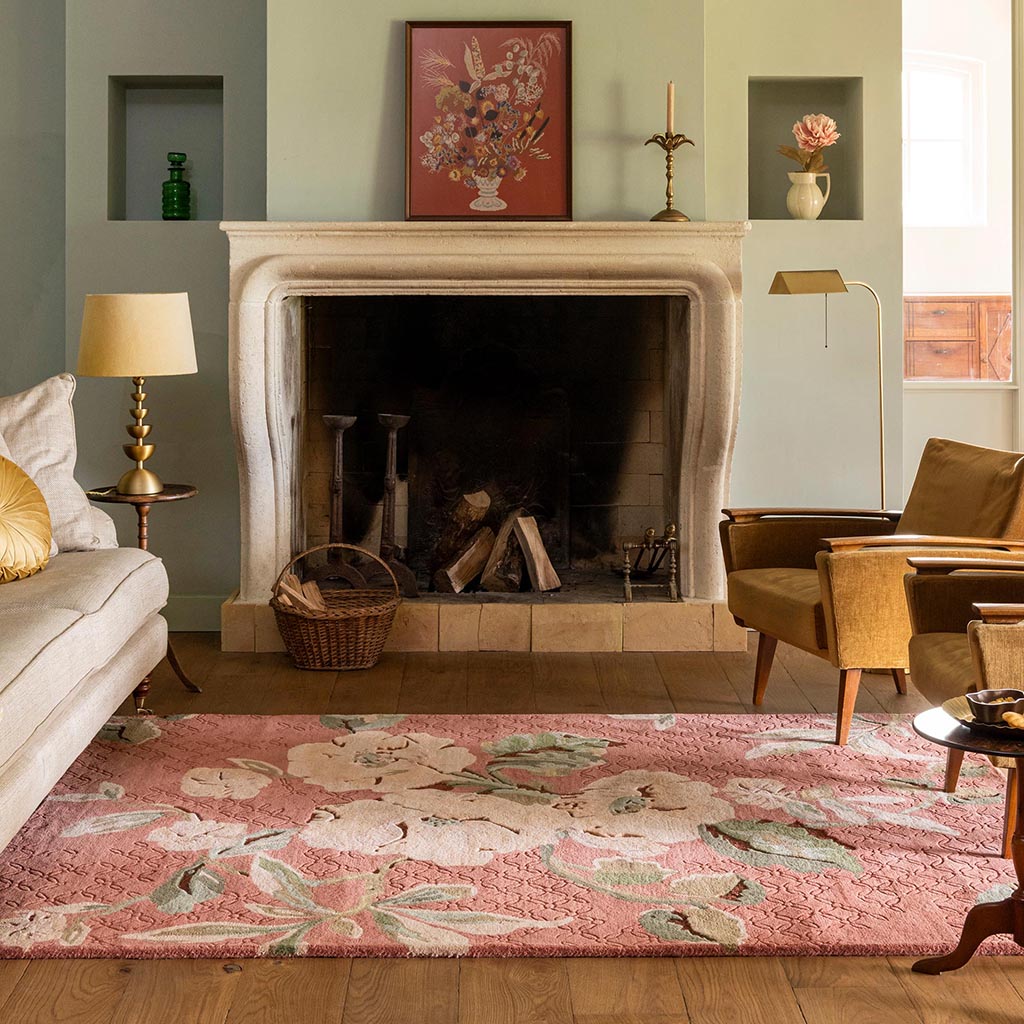 Forest Trail Terracotta Orange Rug | Size: 140 x 200 cm
