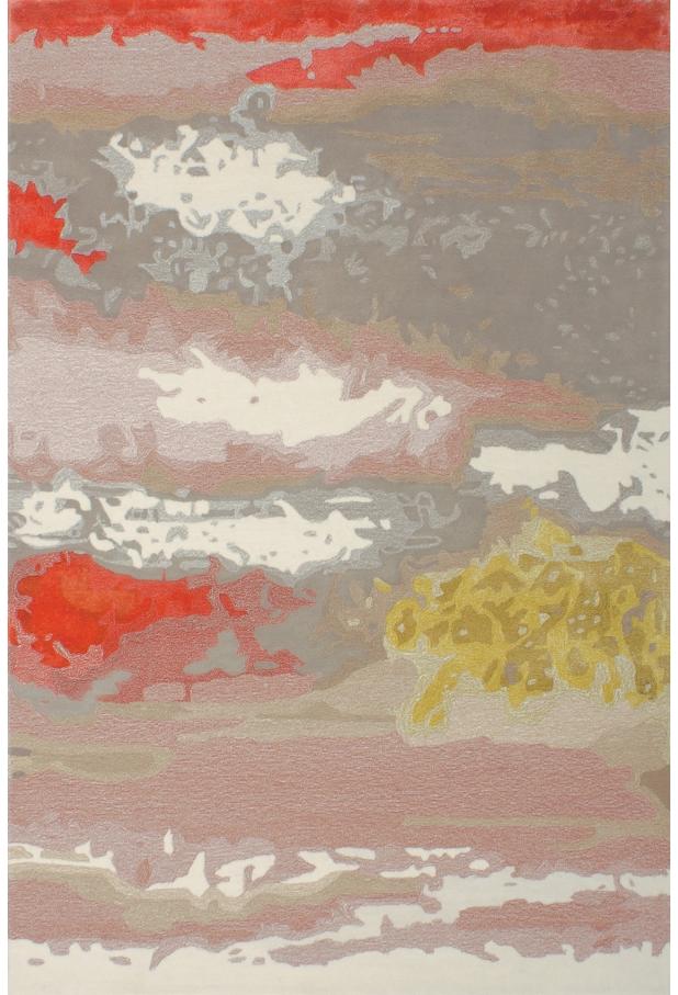 Clouds Wool & Viscose Indian Hand-woven Luxury Rug | Size: 170 x 240 cm