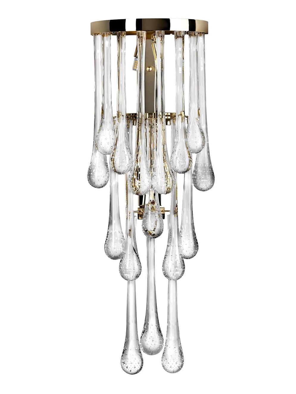 Modern Murano Drop Wall Sconce