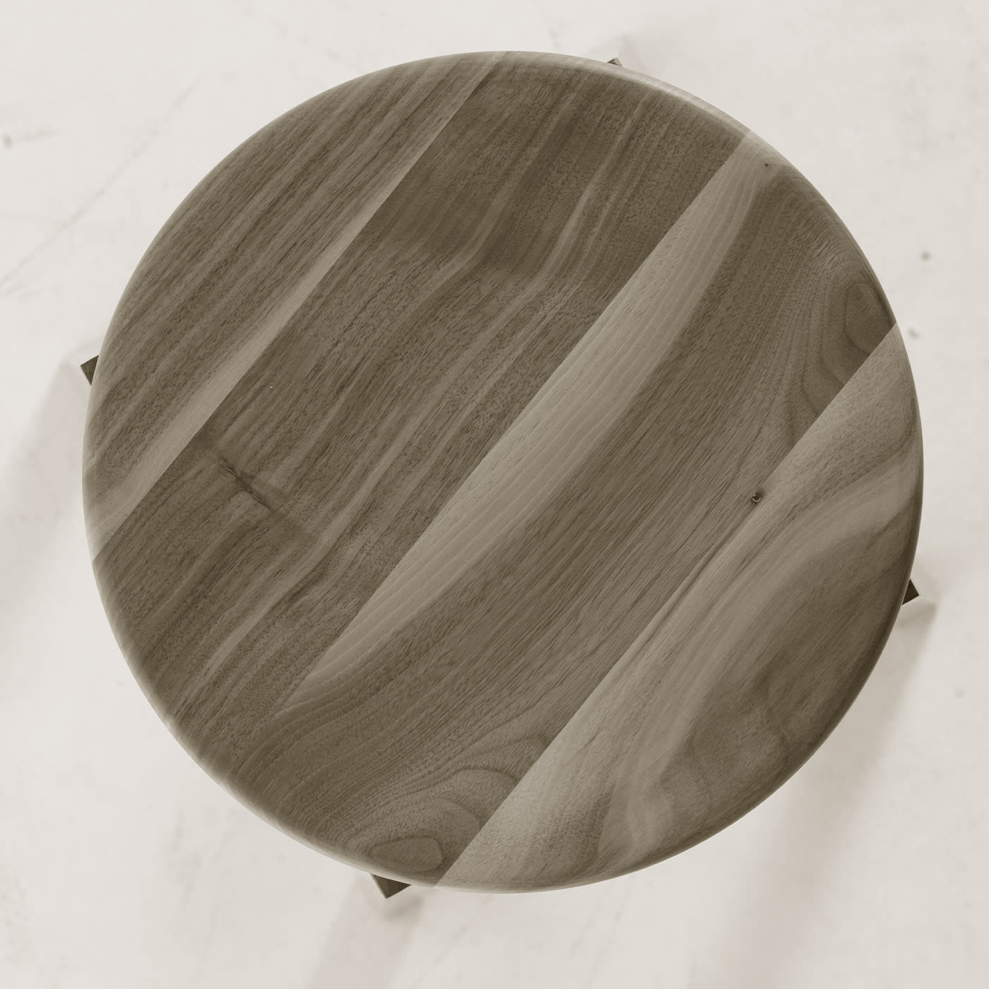 Invito Low Grey Contemporary Stool