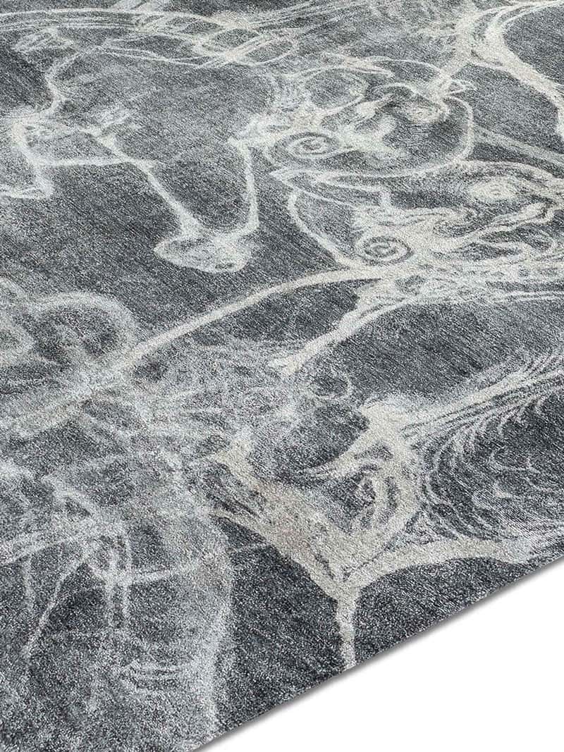 Elephants Hand-Woven Exquisite Rug | Size: 170 x 240 cm