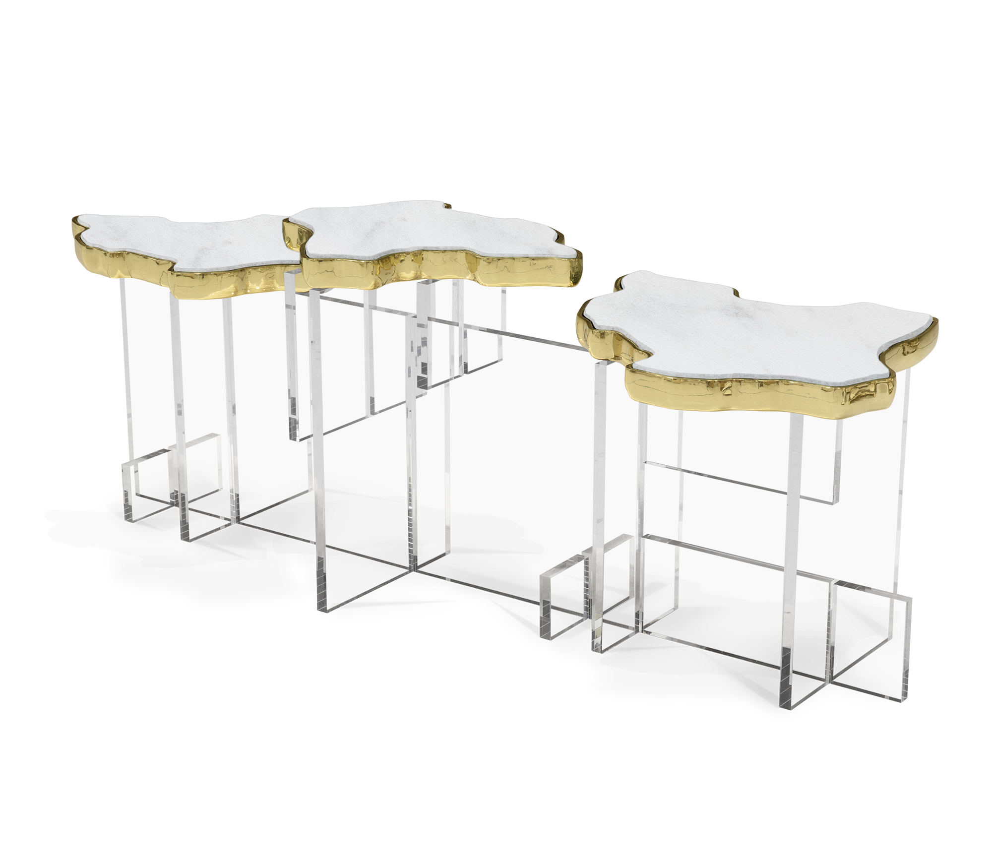 Carrara Grande XL Designer Side Table