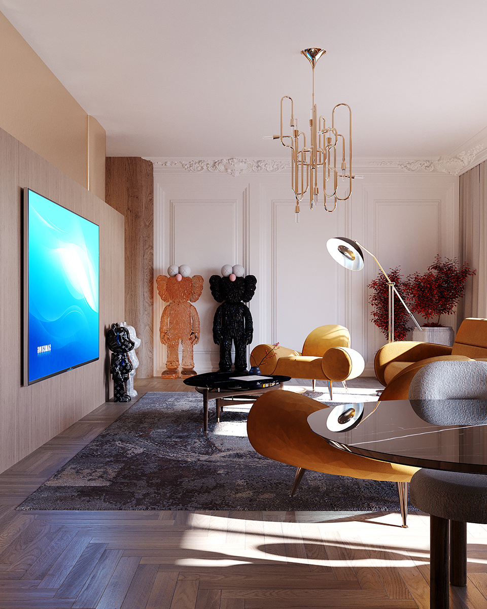Swinging Light Suspension Lamp