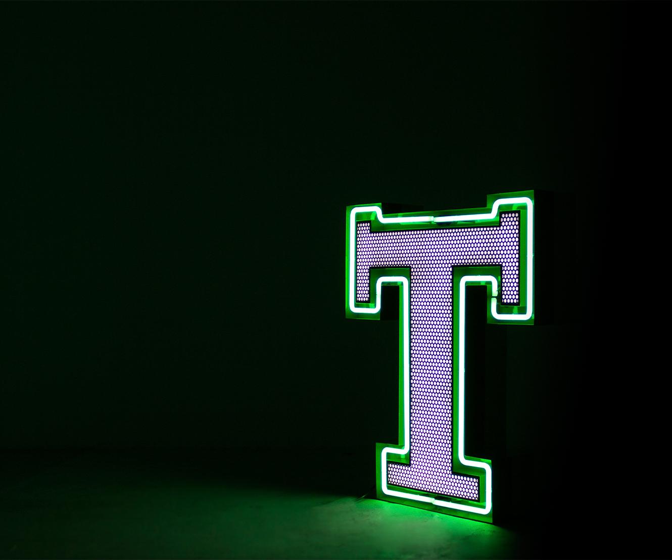 Timeless Classic Letter T