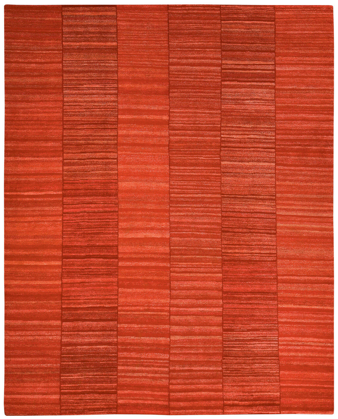Wool Red Luxury Hand-woven Rug ☞ Size: 200 x 300 cm