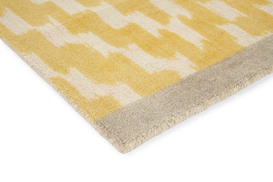 Diamonds Yellow Handwoven Rug | Size: 250 x 350 cm