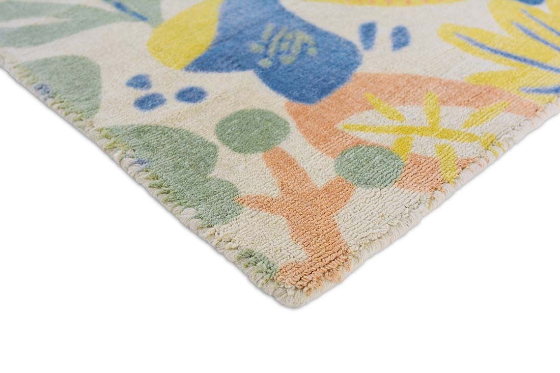 Nature Tropicana Handwoven NZ Wool Rug