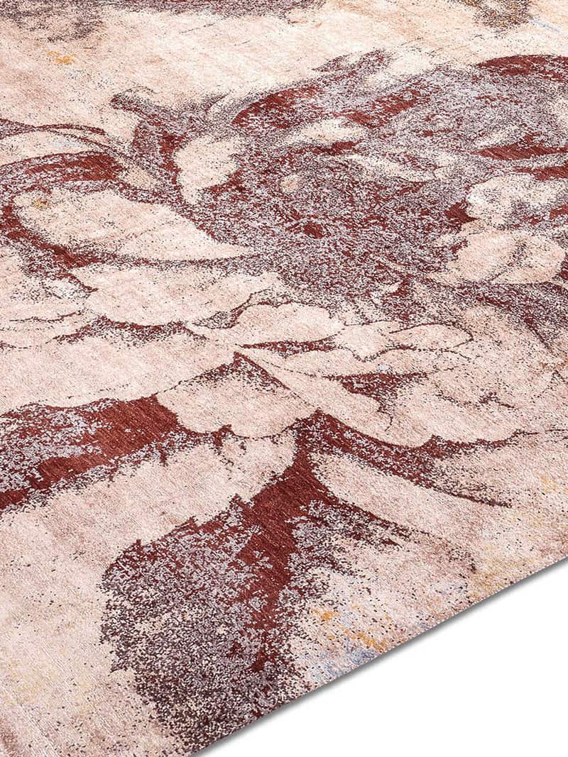Flowers Hand-Woven Exquisite Rug