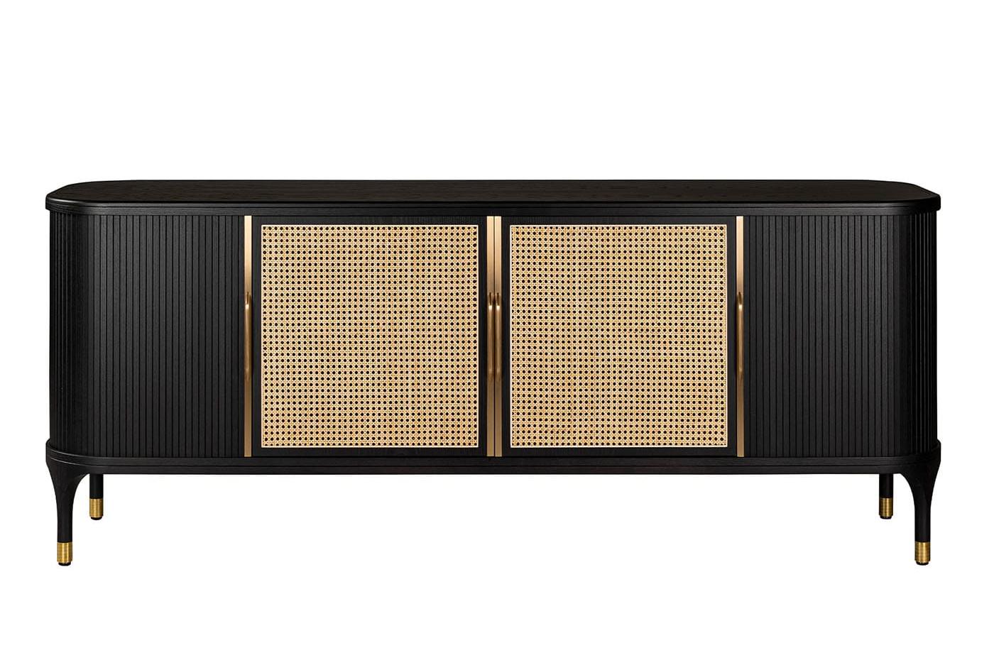 Joyce Black Handcrafted Sideboard