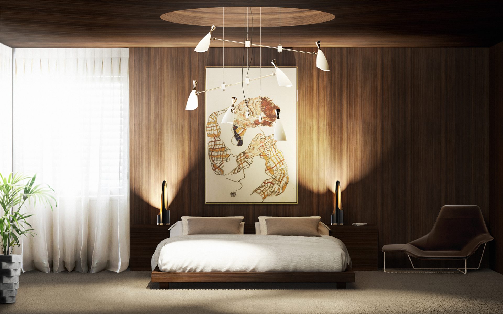 Regal Beam Suspension Lamp - 9