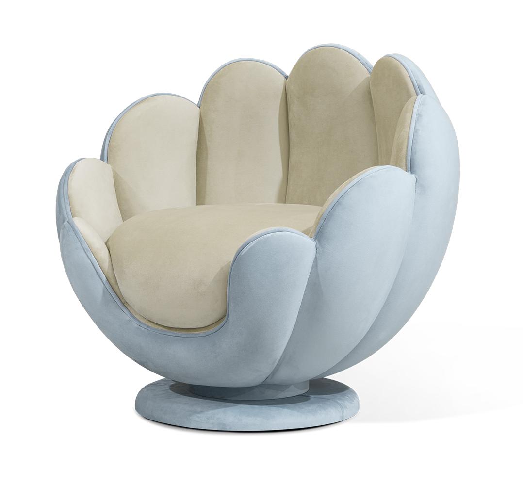 Lotus Serenity Plush Relaxation Chair