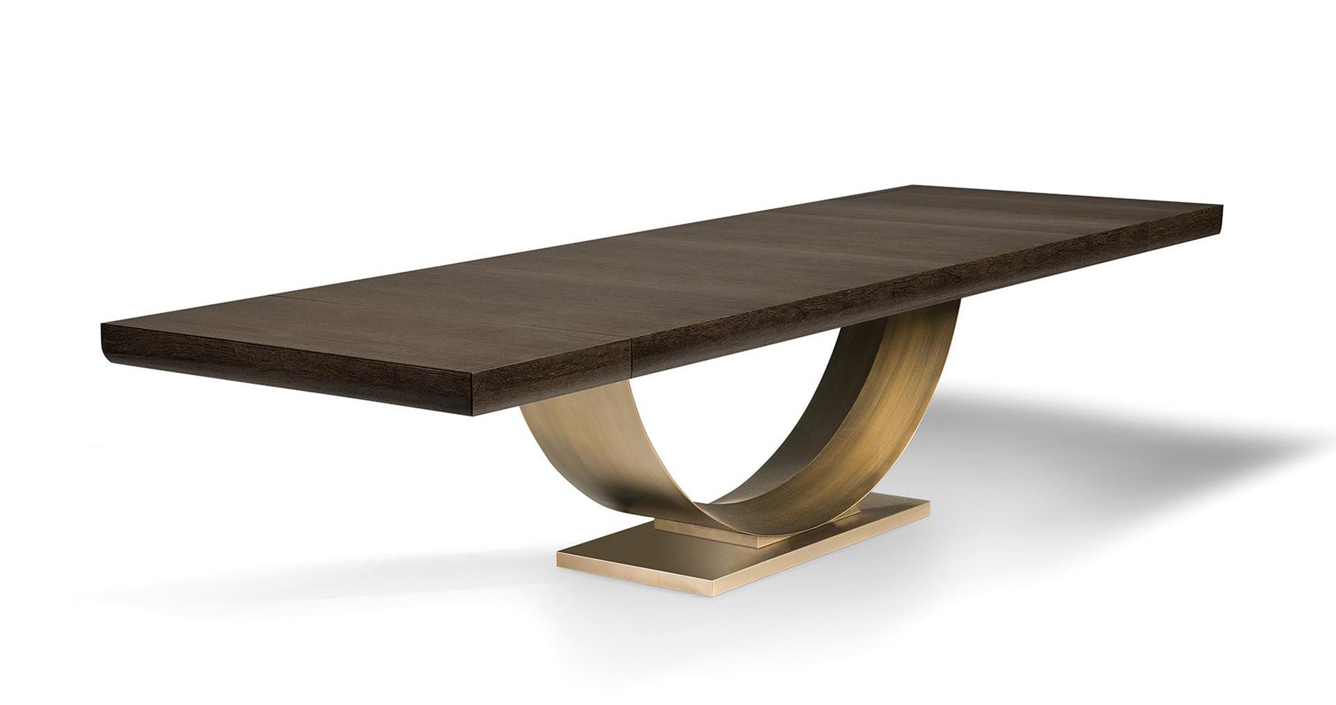 Bronze Arch Extendable Dining Table