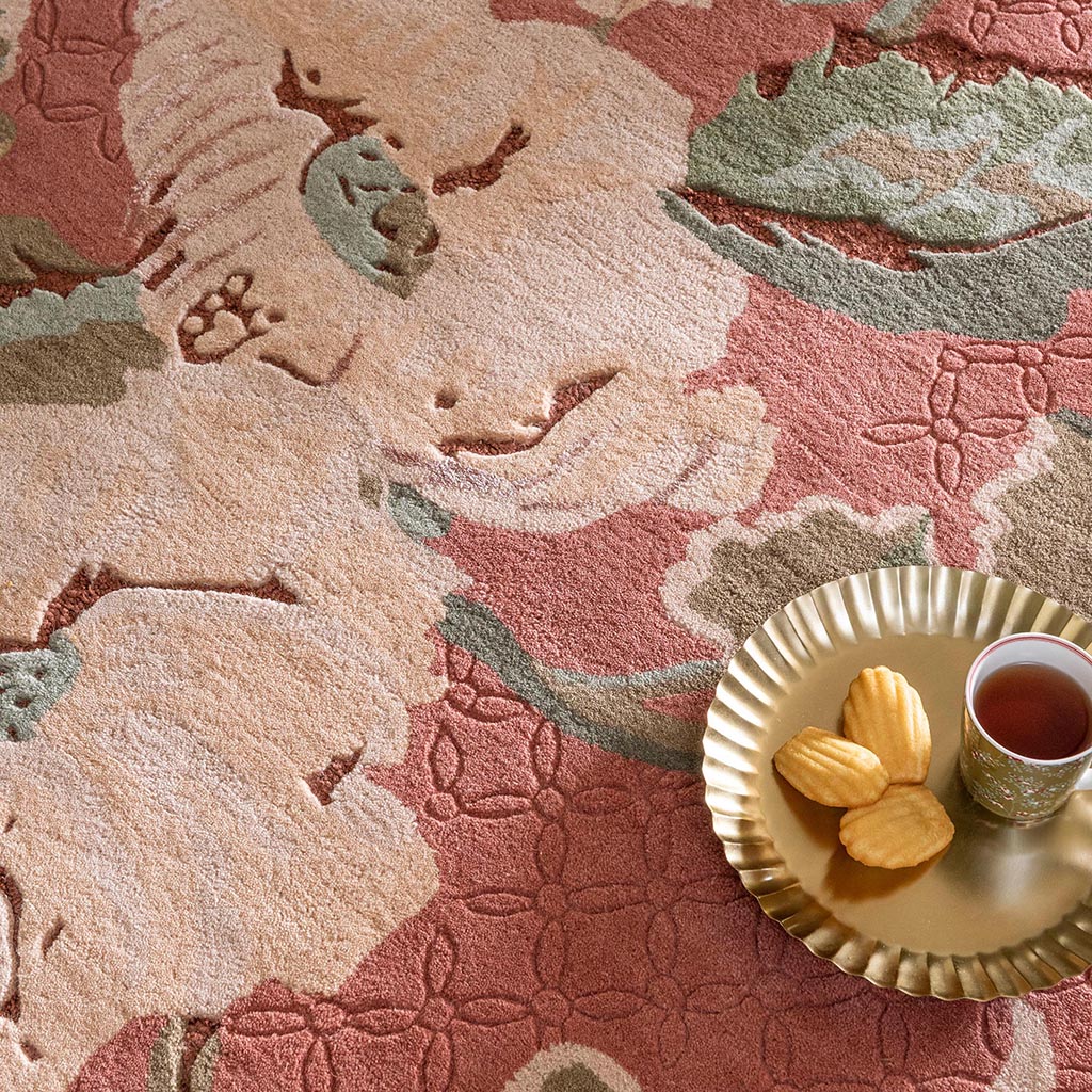 Forest Trail Terracotta Orange Rug | Size: 140 x 200 cm