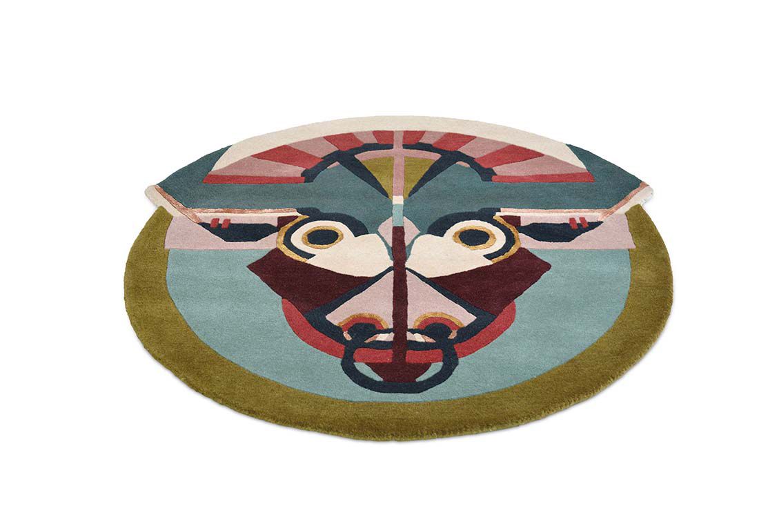 Zodiac Taurus Hand Woven Round Rug | Size: Ø 200 cm