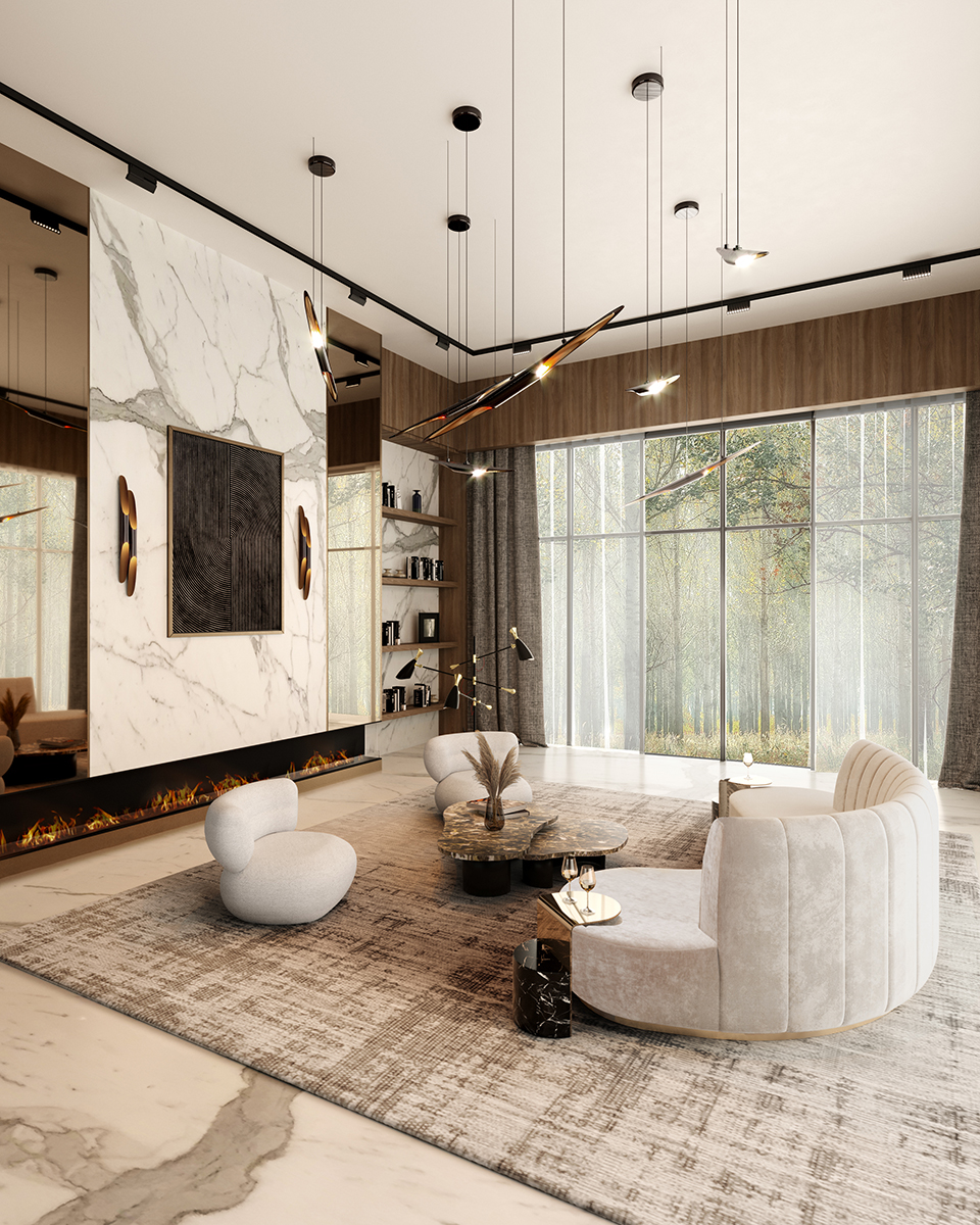 Noir Suspension Lamp - 31