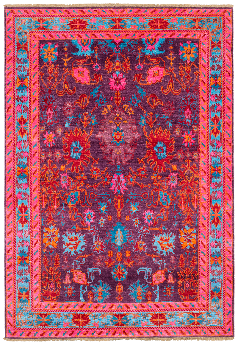Hand-Knotted Designer Rug