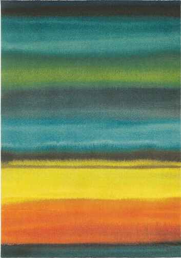 Kaleidoscope Stripe Rug